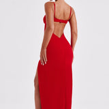Vestido Asteria Maxi - Vermelho