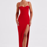 Vestido Asteria Maxi - Vermelho