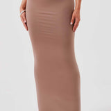 Saia Maxi Astrid - Chocolate