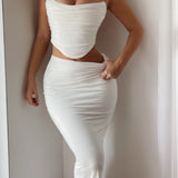 Saia Maxi Astrid - Branca