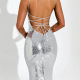 Vestido Maxi Atari - Prata