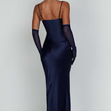 Vestido Maxi Athena - Marinho