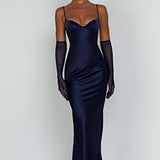 Vestido Maxi Athena - Marinho