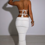 Saia Maxi Aubery - Branca