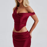 Top Audra - Burgundy