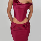 Top Audra - Burgundy