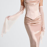 Cachecol Ayla - Pêssego Suave