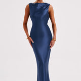 Vestido Maxi Azuri - Marinho