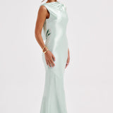 Vestido Maxi Azuri - Turquesa