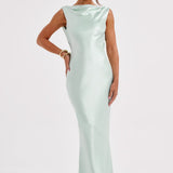 Vestido Maxi Azuri - Turquesa