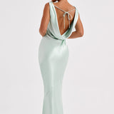 Vestido Maxi Azuri - Turquesa