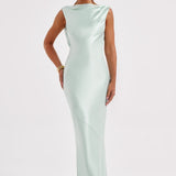 Vestido Maxi Azuri - Turquesa