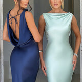 Vestido Maxi Azuri - Turquesa