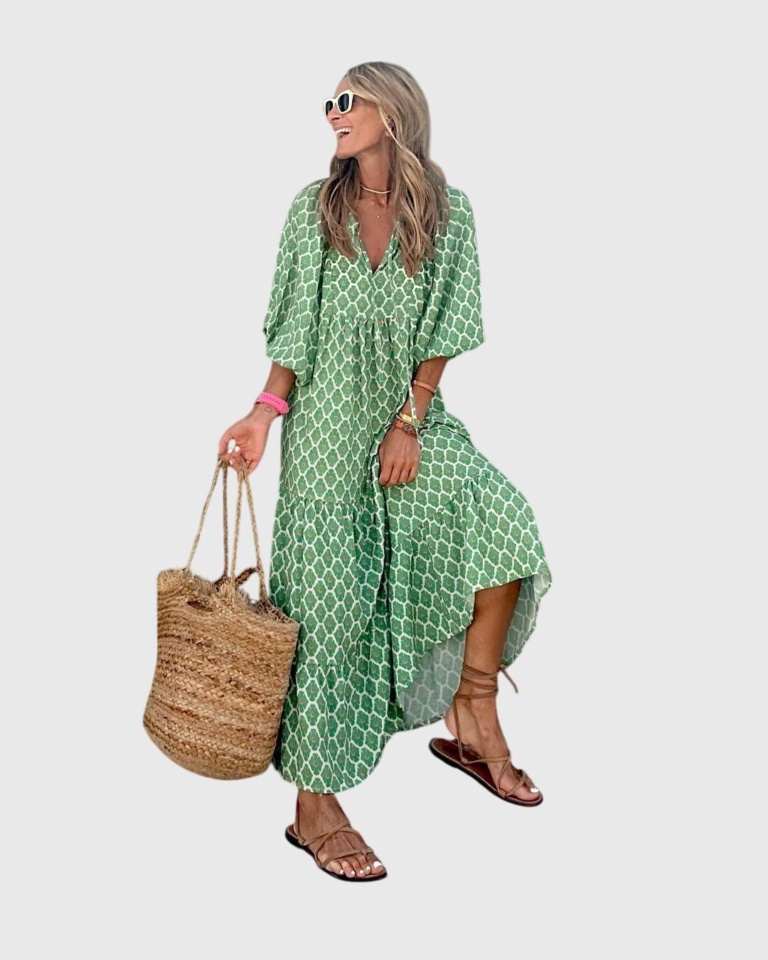 Sarah™ - Vestido Maxi Boho