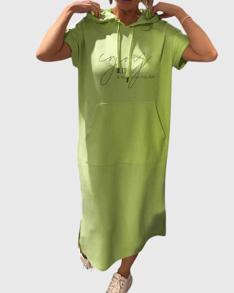 Marlowe™ | Vestido Casual com Capuz
