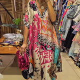 Andreia - Vestido casual com decote V
