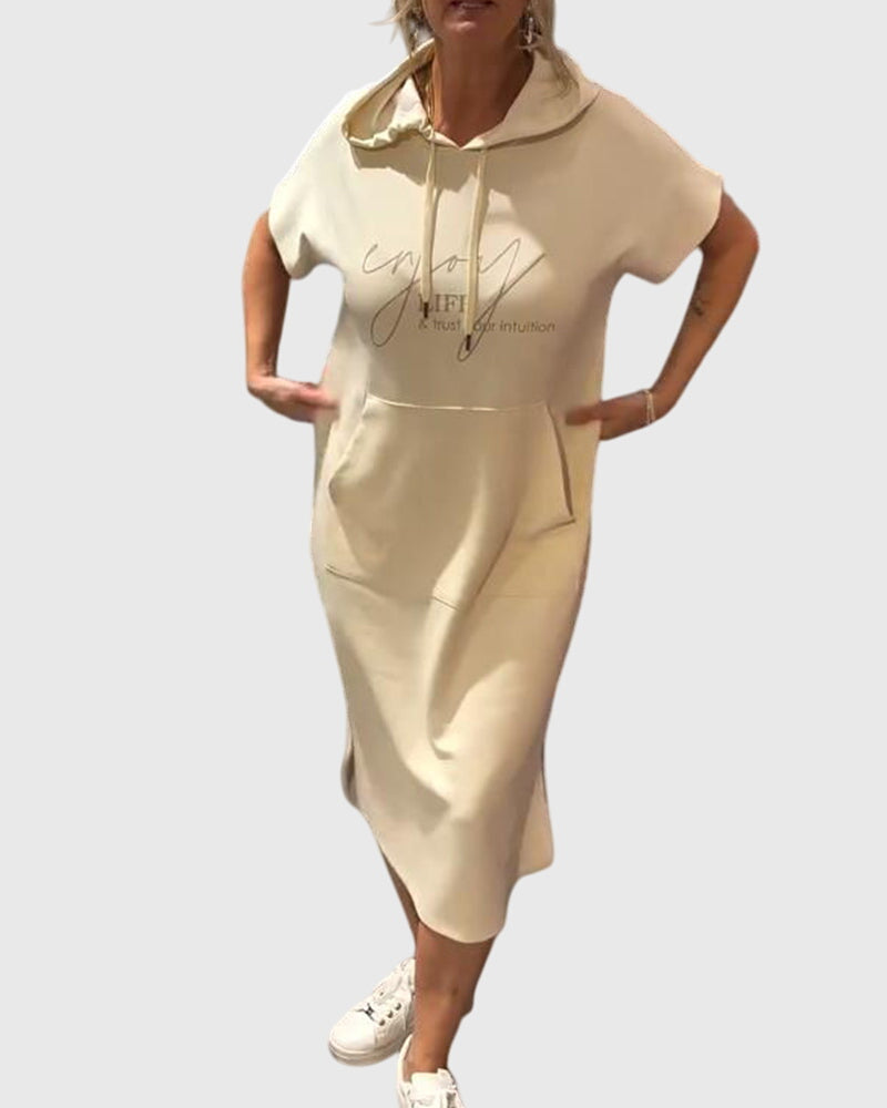 Marlowe™ | Vestido Casual com Capuz