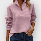 Camisola acolchoada Nara com fecho elegante