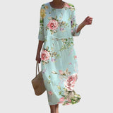 Hayley™ | Vestido Maxi Floral Estiloso