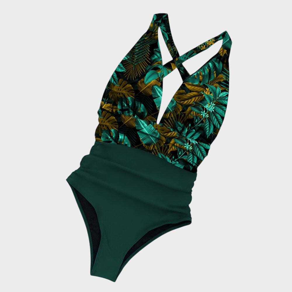 Joana - Elegante Fato de Banho com Cintura Alta