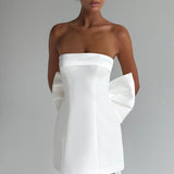 Vestido Mini Barbara - Marfim