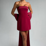 Vestido Mini Barbara - Vinho