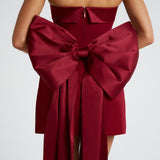 Vestido Mini Barbara - Vinho