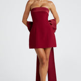 Vestido Mini Barbara - Vinho