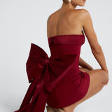 Vestido Mini Barbara - Vinho