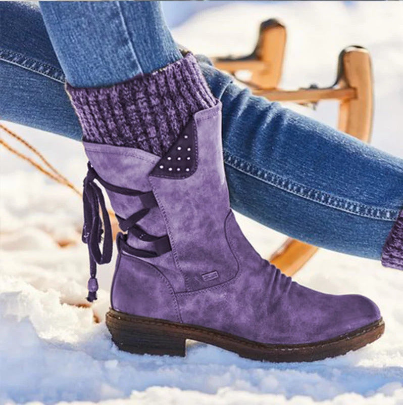 Sierra| Botas de inverno com cadarço