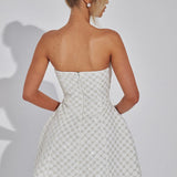 Vestido Mini Beatrice - Marfim