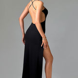 Vestido Maxi Beatrix - Preto