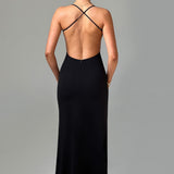 Vestido Maxi Beatrix - Preto