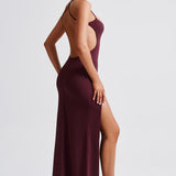 Vestido Maxi Beatrix - Verniz Cereja