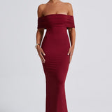 Vestido Maxi Belinda - Burgundy