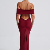 Vestido Maxi Belinda - Burgundy