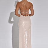 Vestido Maxi Bells - Nude