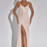Vestido Maxi Bells - Nude
