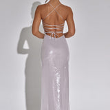 Vestido Maxi Bells - Prata