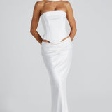 Saia Maxi Bernadette - Marfim