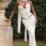 Saia Maxi Bernadette - Marfim