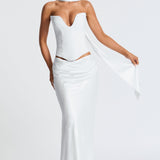 Saia Maxi Bernadette - Marfim