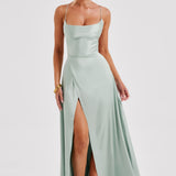 Vestido Maxi Bethany - Sálvia