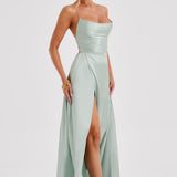 Vestido Maxi Bethany - Sálvia