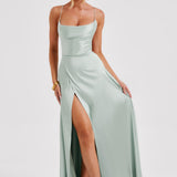 Vestido Maxi Bethany - Sálvia