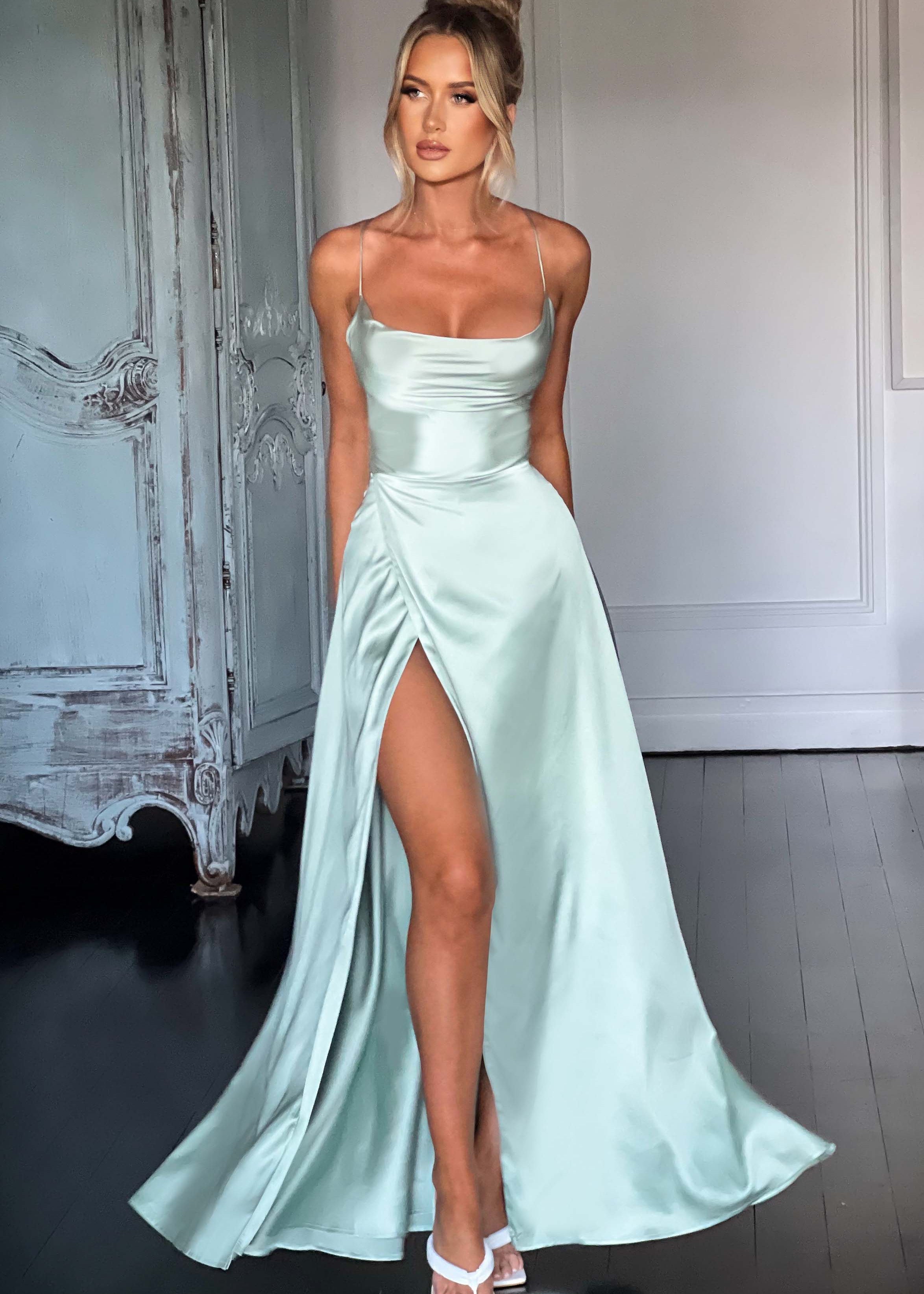 Vestido Maxi Bethany - Sálvia