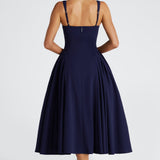 Vestido Midi Betty - Marinho