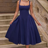 Vestido Midi Betty - Marinho