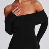 Vestido Maxi Beverley Knit - Preto