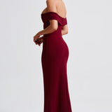 Vestido Midi Bex - Burgundy